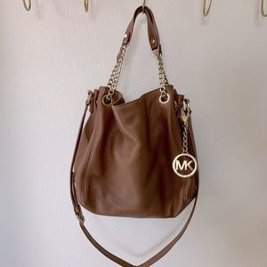 Tan/camel gold Michael Kors bag
